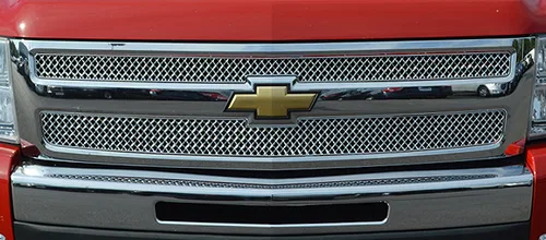 68816GI – INT TRIM TFP Grille Insert, Overlay 2 Piece Chrome Plated ABS Plastic - view 2